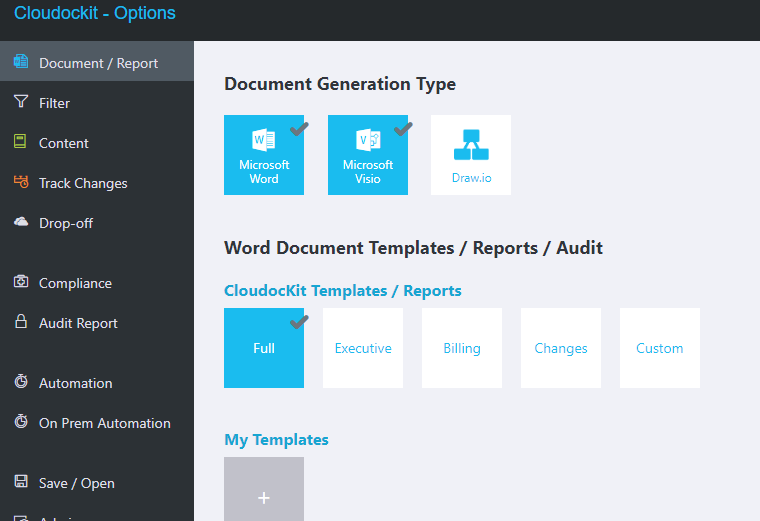 Draw.io & Visio support
