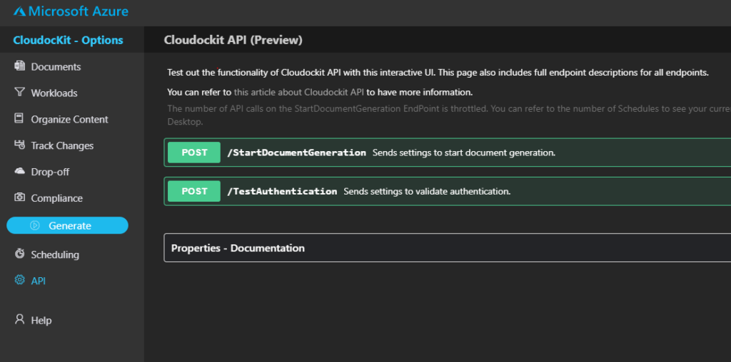 Cloudockit REST Api available in Preview mode