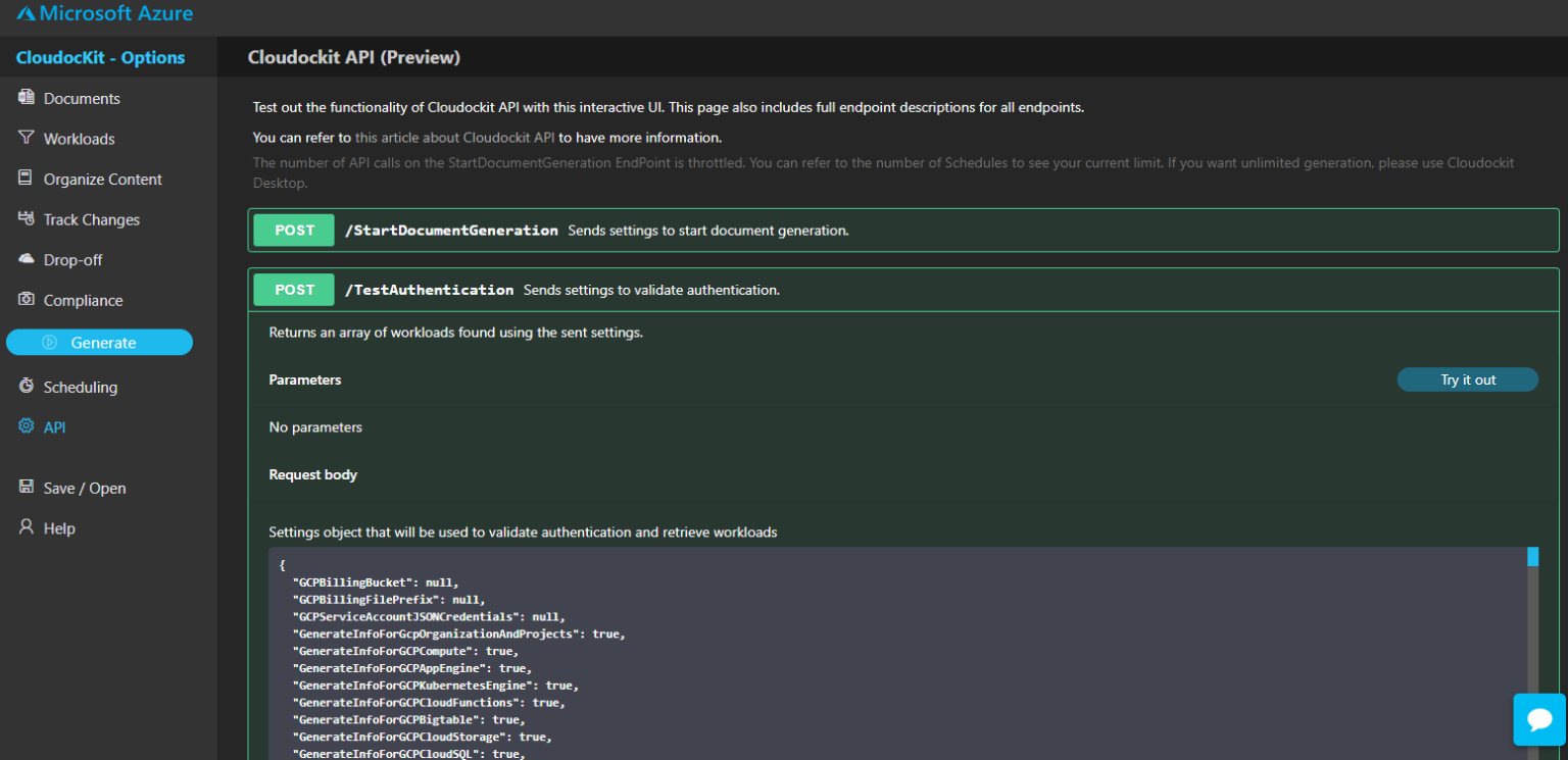 Cloudockit API Cloudockit