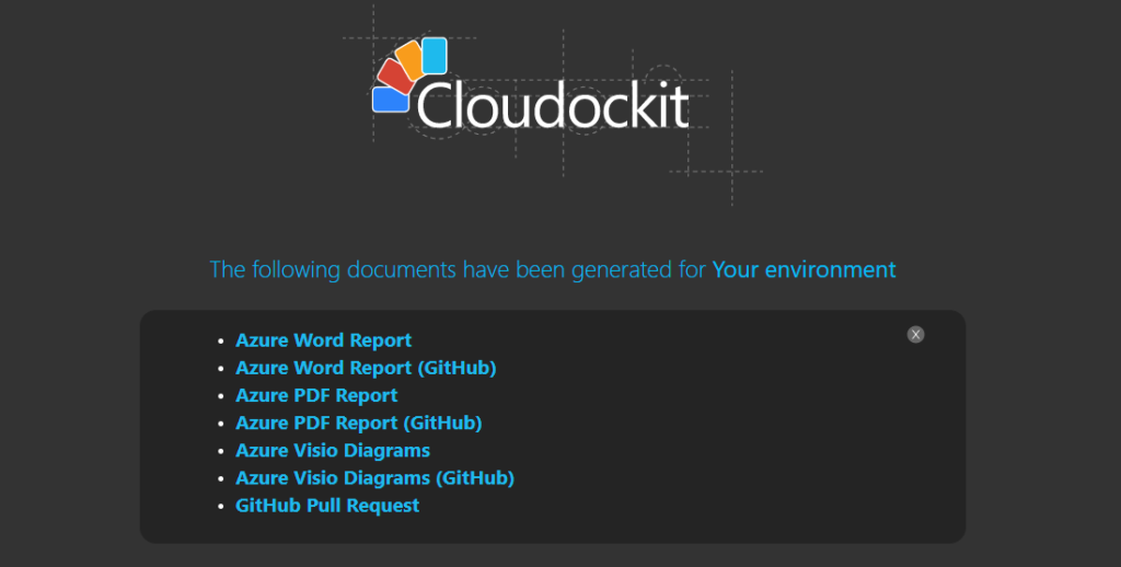 Cloudockit screenshot